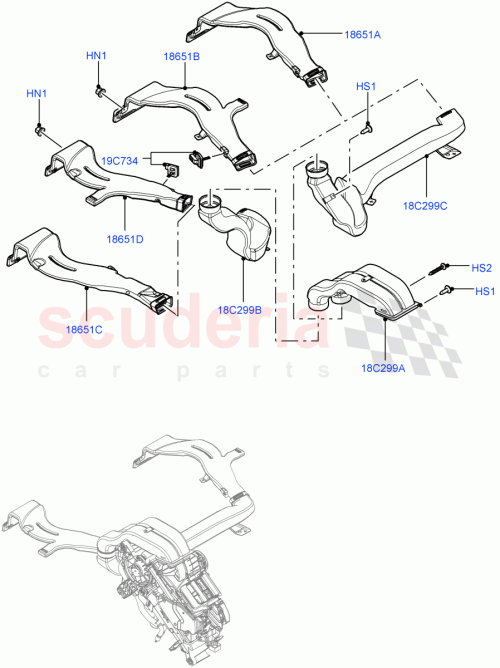 Part Diagram for Land Rover LR118520