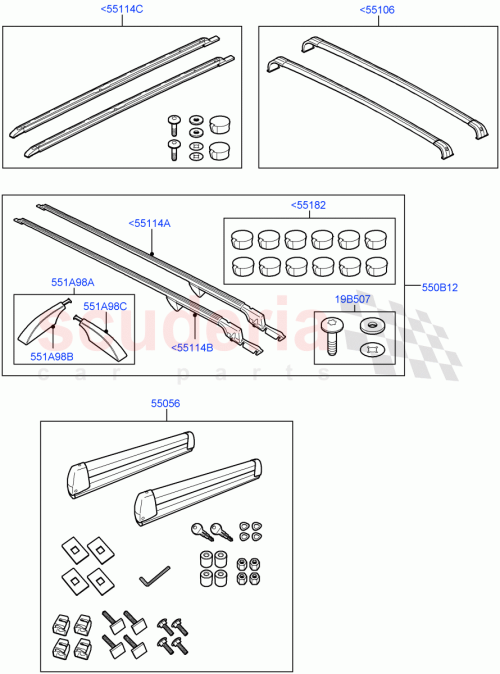 Part Diagram for Land Rover LR023814