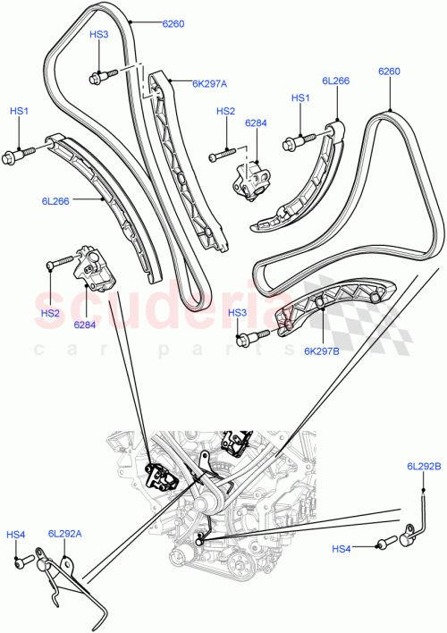 Part Diagram for Land Rover LR032714