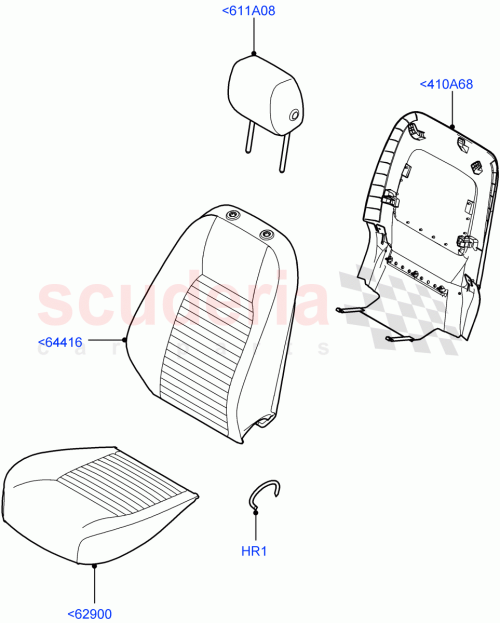 Part Diagram for Land Rover LR058639