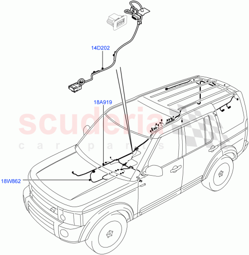 Part Diagram for Land Rover LR015896