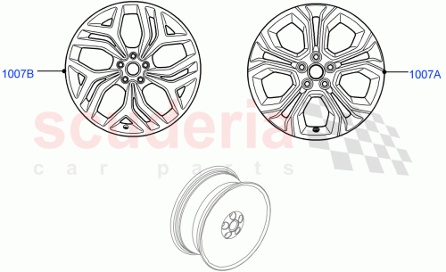Part Diagram for Land Rover LR117484