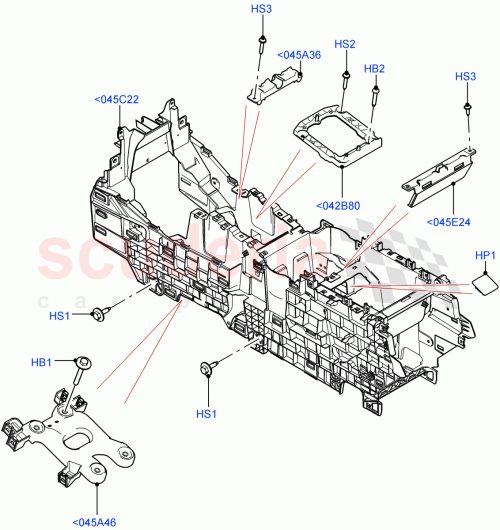 Part Diagram for Land Rover LR114997