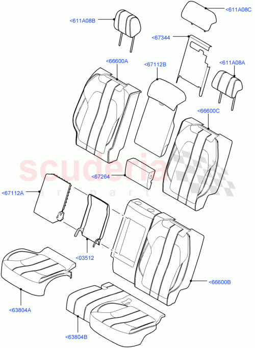 Part Diagram for Land Rover LR147745