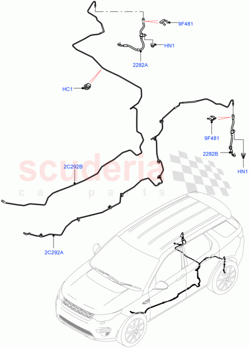 Part Diagram for Land Rover LR156326