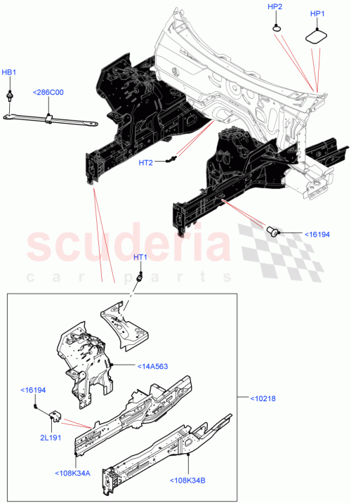 Part Diagram for Land Rover LR099971