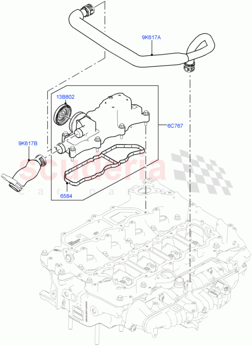 Part Diagram for Land Rover LR186988