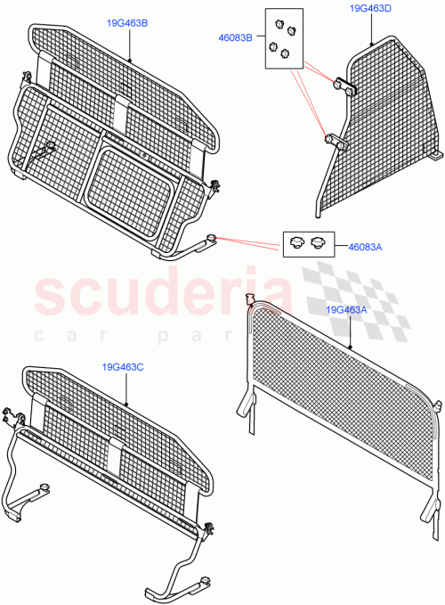 Part Diagram for Land Rover VPLRS0376