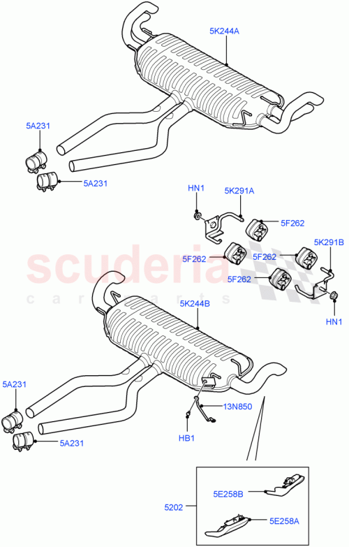 Part Diagram for Land Rover LR022591