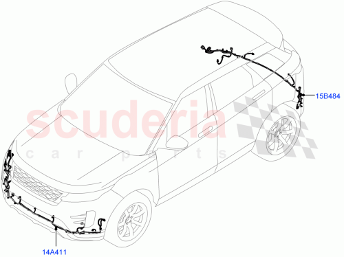 Part Diagram for Land Rover LR159735