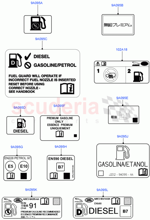 Part Diagram for Land Rover LR148848