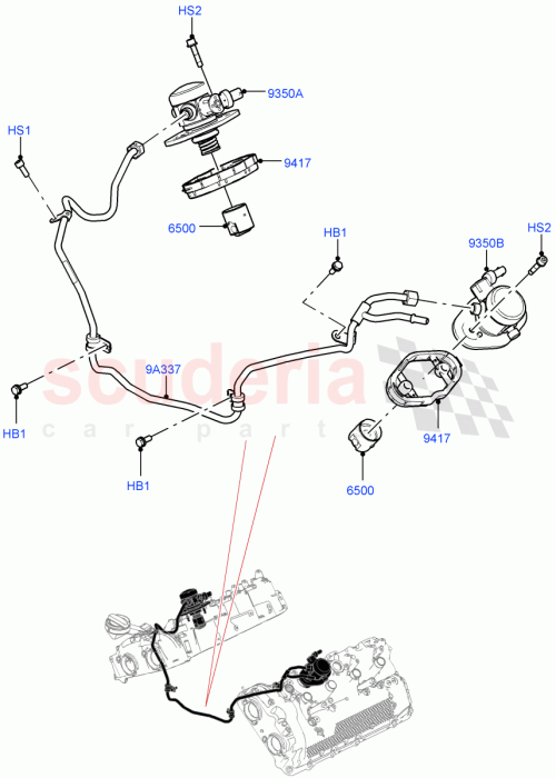 Part Diagram for Land Rover LR159325