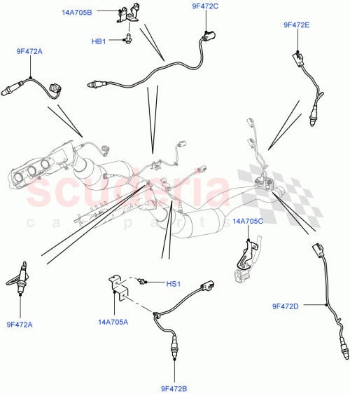 Part Diagram for Land Rover LR052369